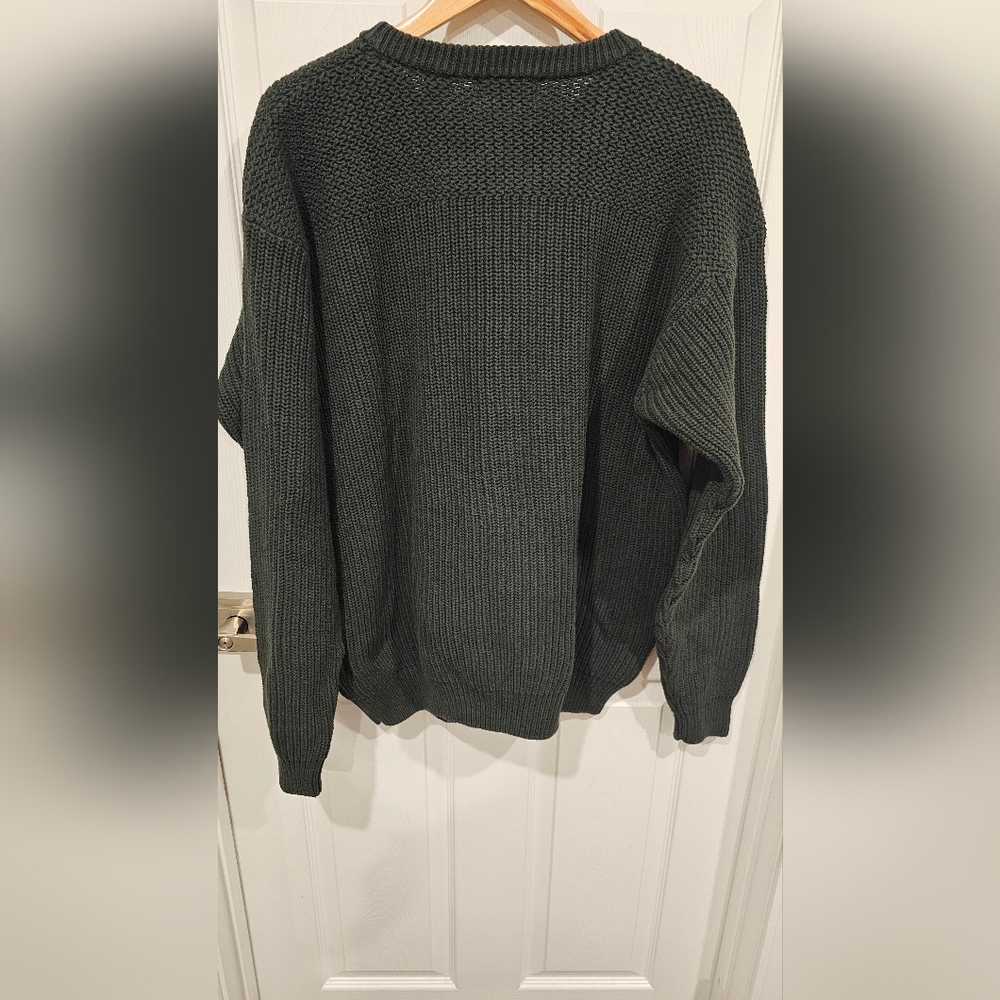 Vintage Aunthentic St. John's Bay Est. 1984 Men's Green Crewneck Sweater--XXL - Picture 5 of 8